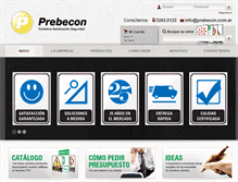 Tablet Screenshot of cartelesprebecon.com